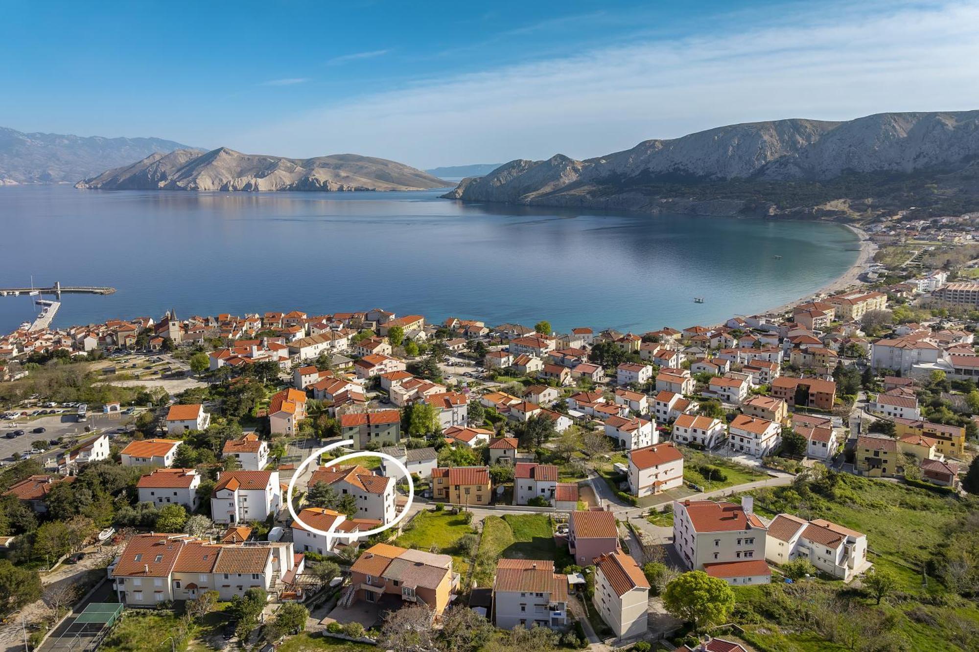 Apartments Vladan With Terrace Башка Экстерьер фото